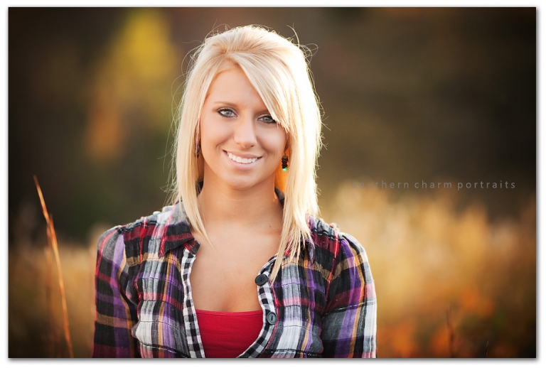 sunshine all around beautiful high school senior portrait
