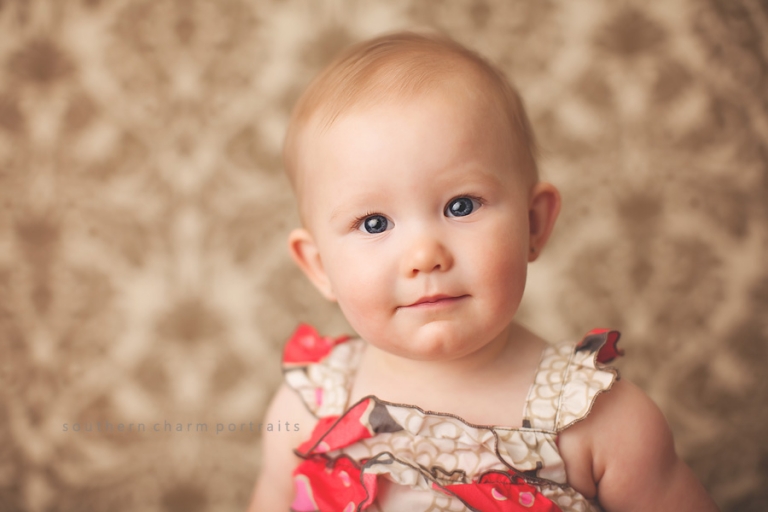 little girl, headshot, studio lighting baby photographer
