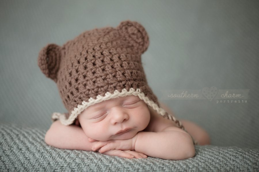 modern newborn photography in knoxville twins