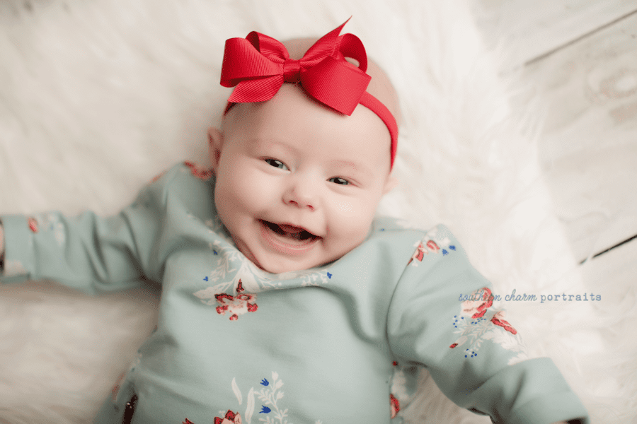 baby milestone sessions knoxville