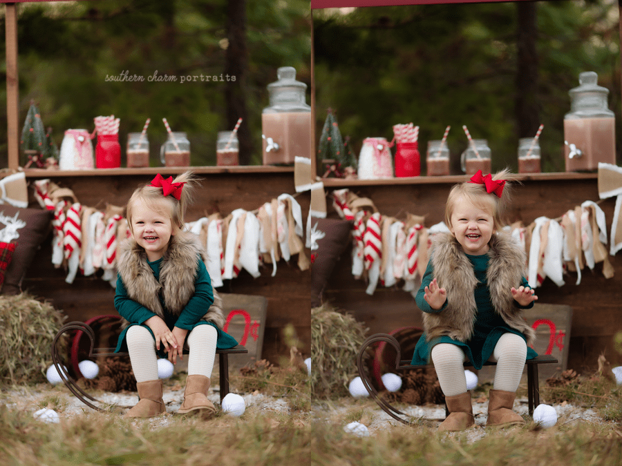knoxville children's christmas portraits