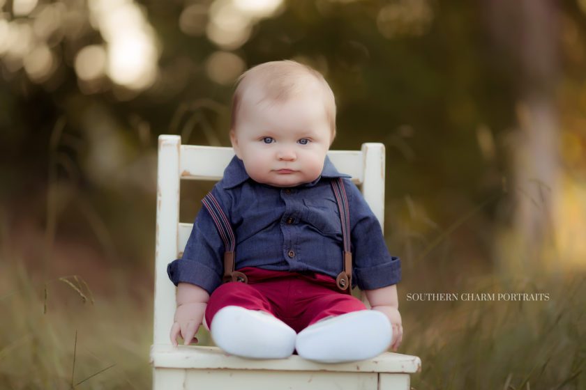 East TN baby milestone photographer 
