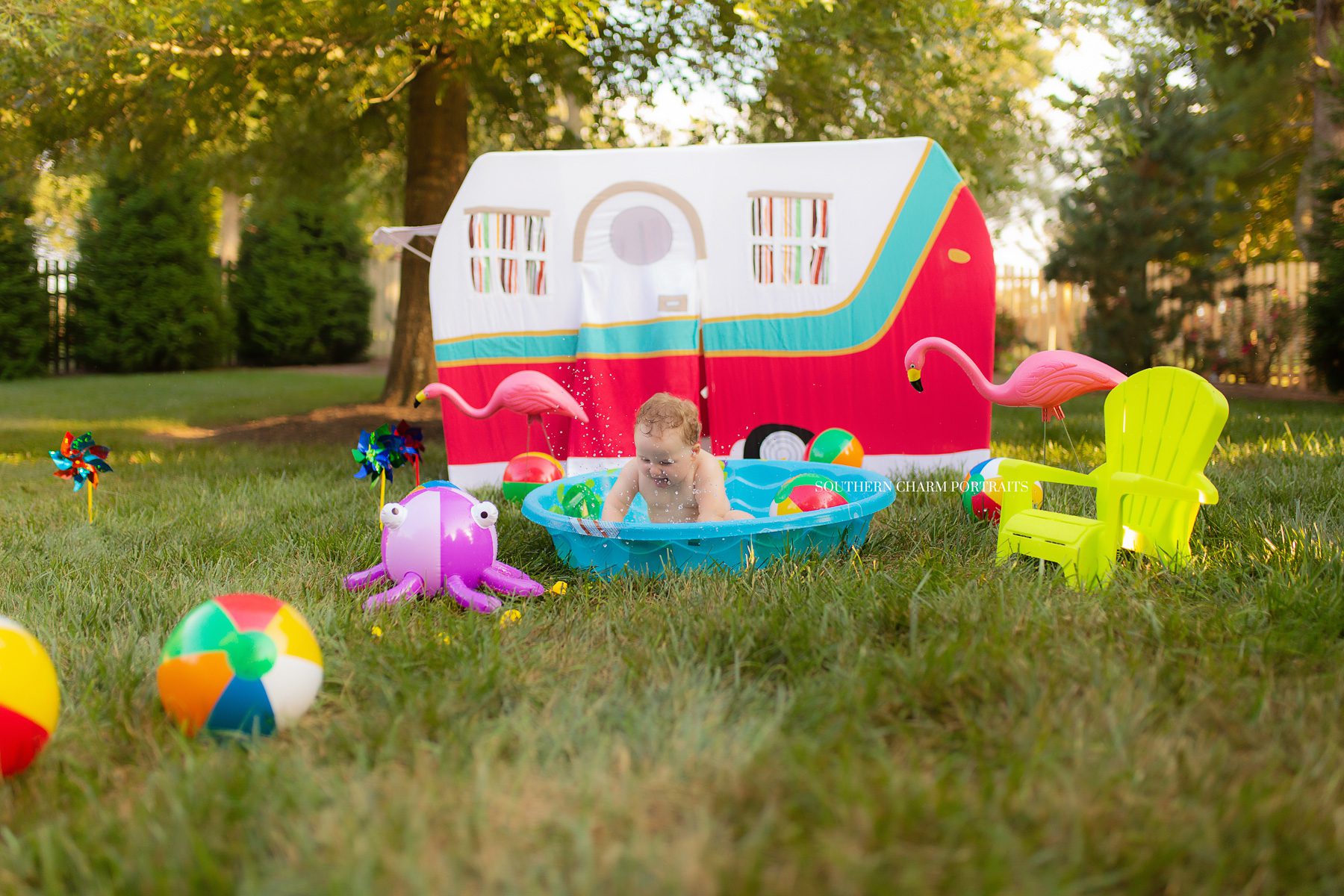 first birthday portraits maryville tn